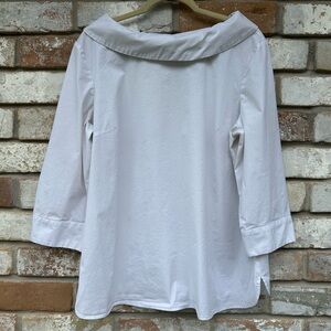 Talbots White Blouse